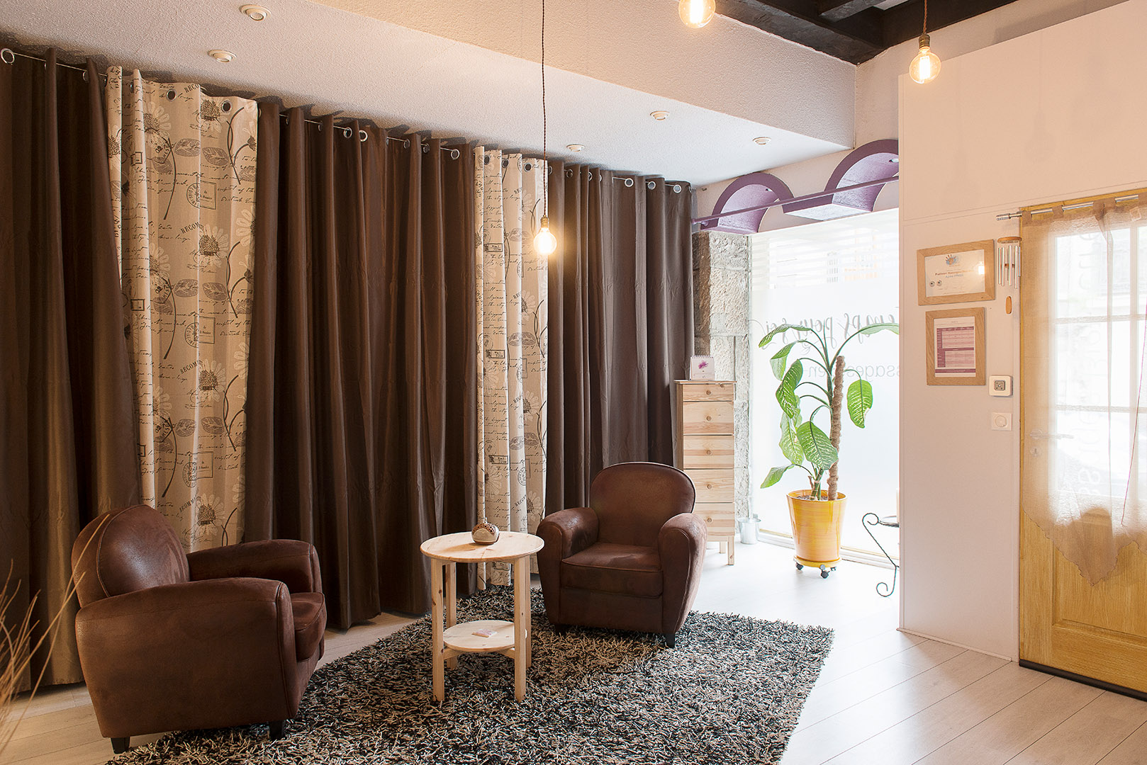Salle d'accueil et de collation